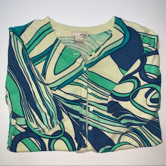 Funky Cropped Cardigan with Mid Sleeves - Picture 1 of 5